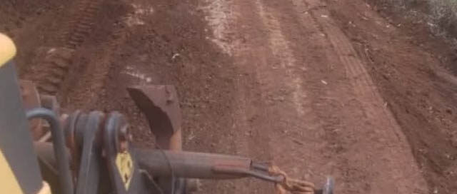 Avanzan los trabajos integrales de mejora de caminos en la zona de Cerro Catarraza