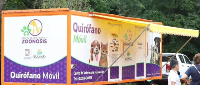 Eldorado realizará un operativo de esterilización con el quirófano veterinario móvil
