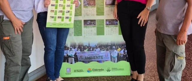 Presentaron en Eldorado el nuevo Calendario Ambiental para la comunidad
