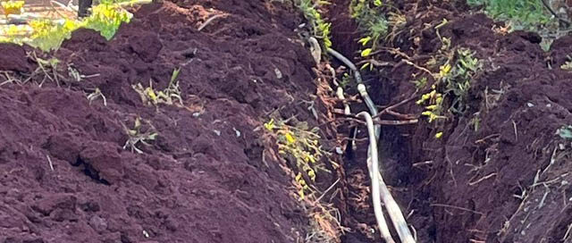 Puerto Esperanza avanza con la segunda etapa de la obra de red de agua potable en el barrio San José