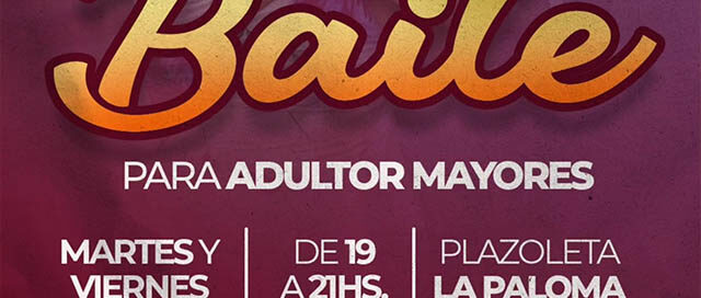 Montecarlo ofrece tardes de baile para adultos mayores en la Plazoleta La Paloma