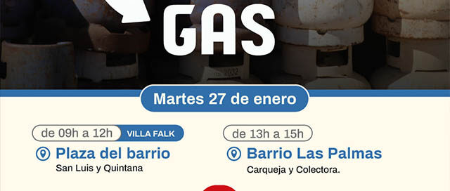 Oberá realizará una nueva jornada del programa “Ahora Gas” en distintos barrios