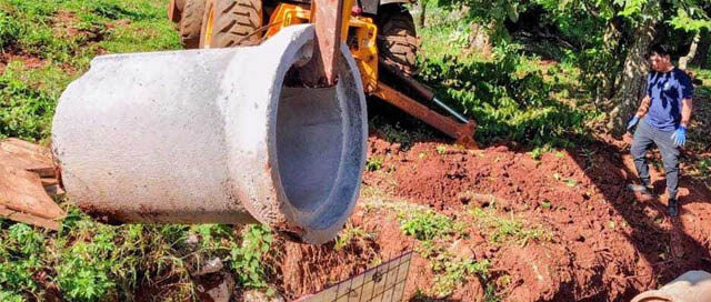 Oberá avanza con obras viales para mejorar el drenaje y la seguridad urbana