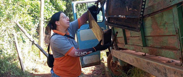 Puerto Esperanza avanza con el Operativo de Descacharrizado en barrios de la ciudad