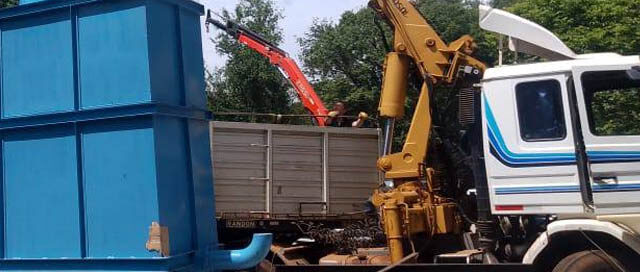 Avanzan las obras de la planta potabilizadora para mejorar el abastecimiento de agua en el km 18 de Puerto Piray