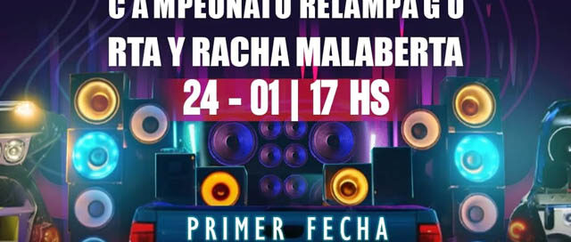 Apóstoles será sede de la primera fecha del Campeonato Relámpago de Audio Car