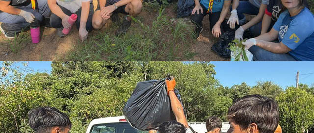 Jornada de plogging y saneamiento ambiental en Campo Grande