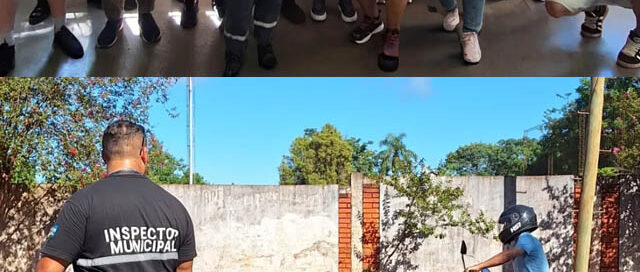 Capacitaron a motociclistas en conducción segura en Garuhapé