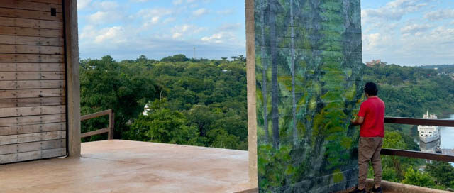 El arte transforma el mirador de la Costanera y suma identidad a Puerto Iguazú