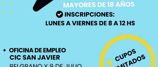 San Javier impulsa talleres de orientación laboral con inscripciones abiertas