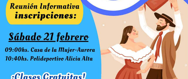 Colonia Aurora abre inscripciones para las clases gratuitas del ciclo 2026