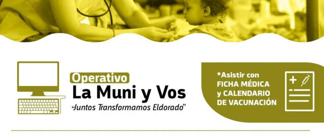 “La Muni y Vos”: Eldorado realizará un Operativo de Salud en el Km 8 con servicios gratuitos