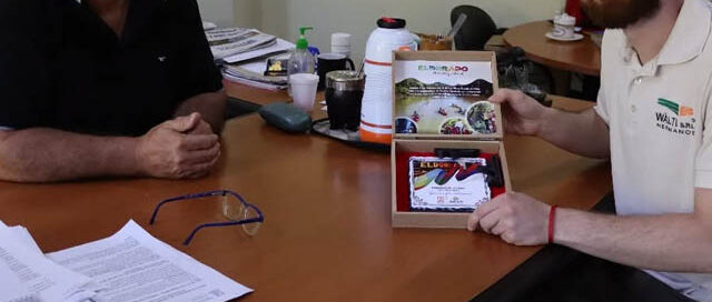 Eldorado reconoció a Juan Andrés Wälti por alcanzar la cima del Aconcagua