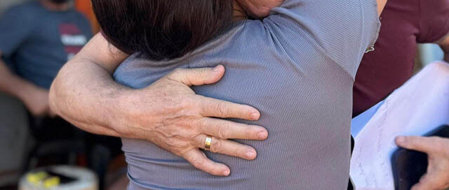 “Estamos donde tenemos que estar: al lado de nuestra gente”, afirmó Filippa