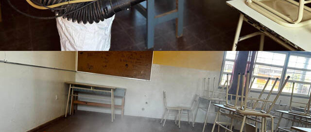 Puerto Iguazú intensifica la fumigación en escuelas antes del inicio del ciclo lectivo