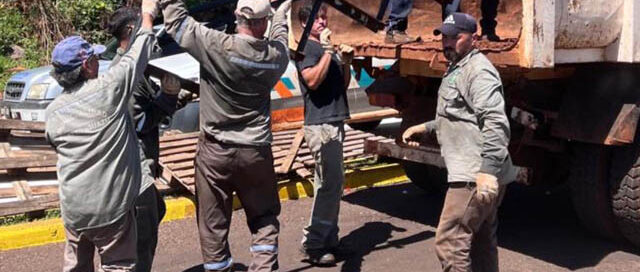 Puerto Iguazú: tras el Carnaval 2026, avanzan las tareas de reacondicionamiento en la Costanera