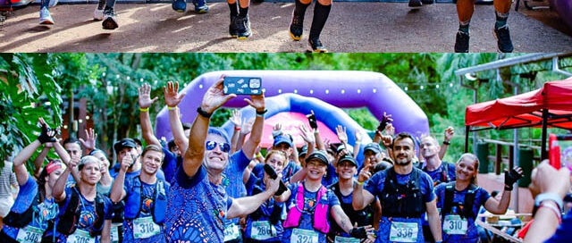 Jardín América: la Octava Edición de la Travesía del Turista reunió a atletas y familias en los Saltos del Tabay