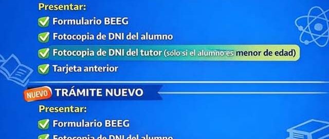 El Alcázar: habilitaron la página para actualizar datos del Boleto Estatal Estudiantil Gratuito