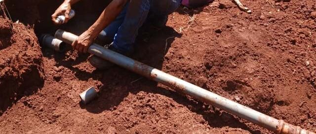 La Municipalidad de Colonia Delicia realizó obras para optimizar el servicio de agua potable en distintos sectores