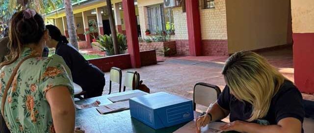 Puerto Esperanza avanza con la inscripción al Boleto Estudiantil Gratuito en escuelas del municipio