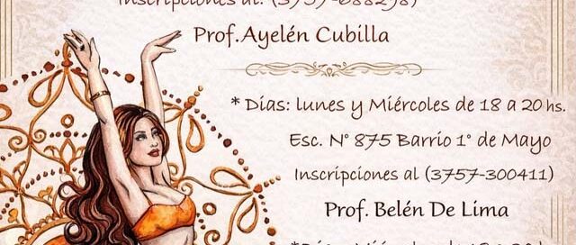 La Escuela Municipal de Danzas Árabes abre inscripciones con sedes en tres barrios de Iguazú