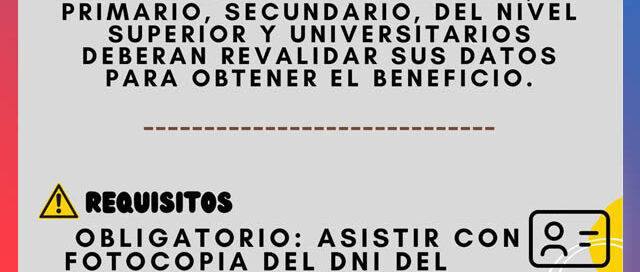 San José: convocan a estudiantes a revalidar datos para acceder al Boleto Estatal Estudiantil Gratuito