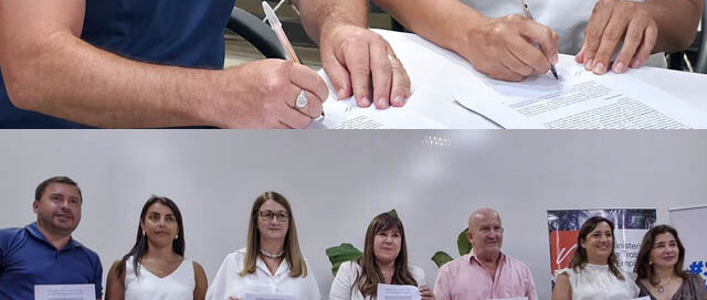 Puerto Iguazú: Leopoldo Lucas destacó la capacitación laboral tras la firma de un convenio previo al Carnaval