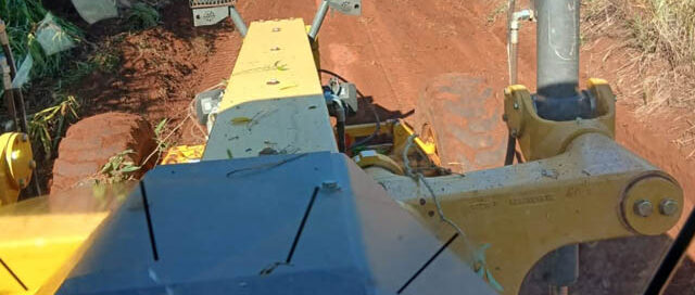 Wanda: el Municipio incorporó nuevos neumáticos para retomar trabajos viales en zona rural