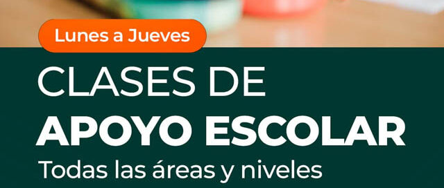 Concepción de la Sierra inicia las Clases de Apoyo Escolar gratuitas desde el 23 de febrero