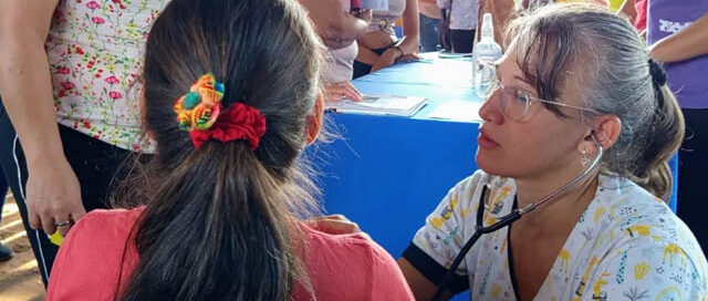 Montecarlo: realizaron una nueva Jornada de Salud en el barrio Vista Alegre