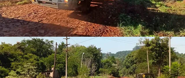 Wanda avanza con el entoscado de la avenida Juan Negro para mejorar la transitabilidad