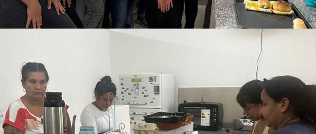 Dictan taller gratuito de cocina y repostería en el Punto Preventivo San Gerardo