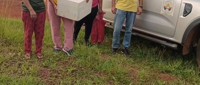 Colonia Delicia: realizaron operativo sanitario con vacunación y controles en la comunidad Ysyry