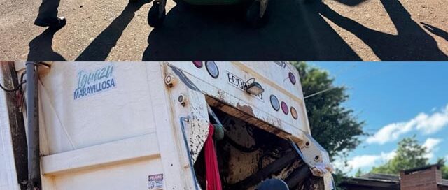 Iguazú: el municipio continúa con las tareas diarias de recolección de residuos en los barrios