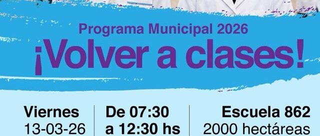 Realizarán controles de salud para estudiantes en la Escuela 862 de Iguazú