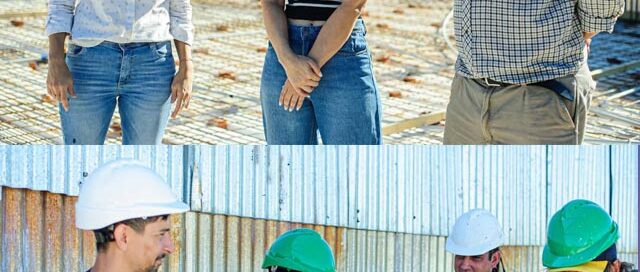 Avanza la construcción del Campus Estudiantil en Wanda con el cargado de la losa del primer nivel