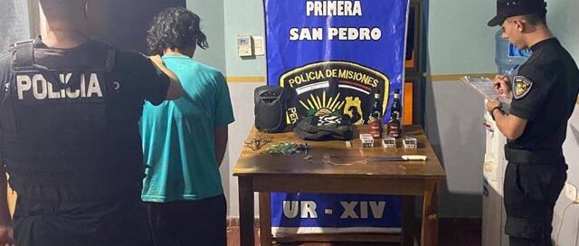 Recuperaron una moto robada y detuvieron a un sospechoso por el robo a un comercio en San Pedro