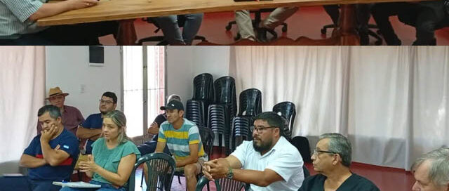 El Concejo Deliberante y el Ejecutivo de Salto Encantado se reunieron con Bomberos Voluntarios